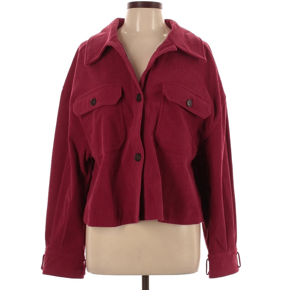 Red Corduroy Jacket